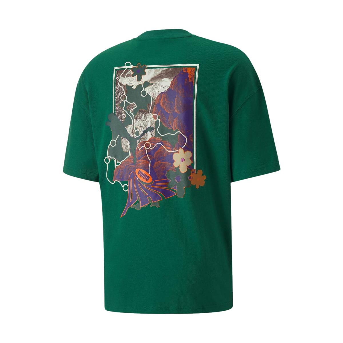 + P.A.M. BIO/VERSE Graphic Tee 'Verdant Green'