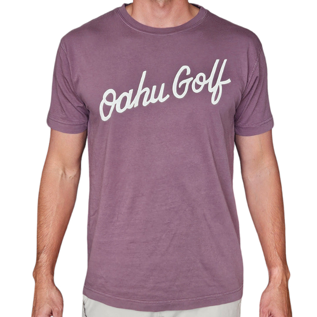 17 Green - OGA Unisex Graphic Tee - Pale Ube Purple