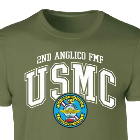 2D Anglico FMF Arched Patch Graphic T-shirt