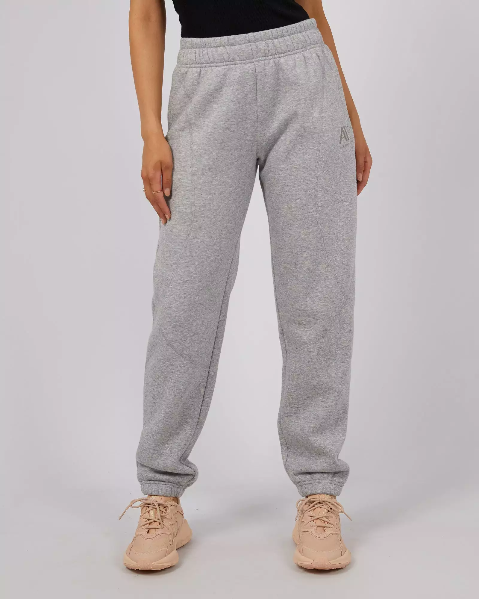 Active Tonal Track Pant Grey Marl