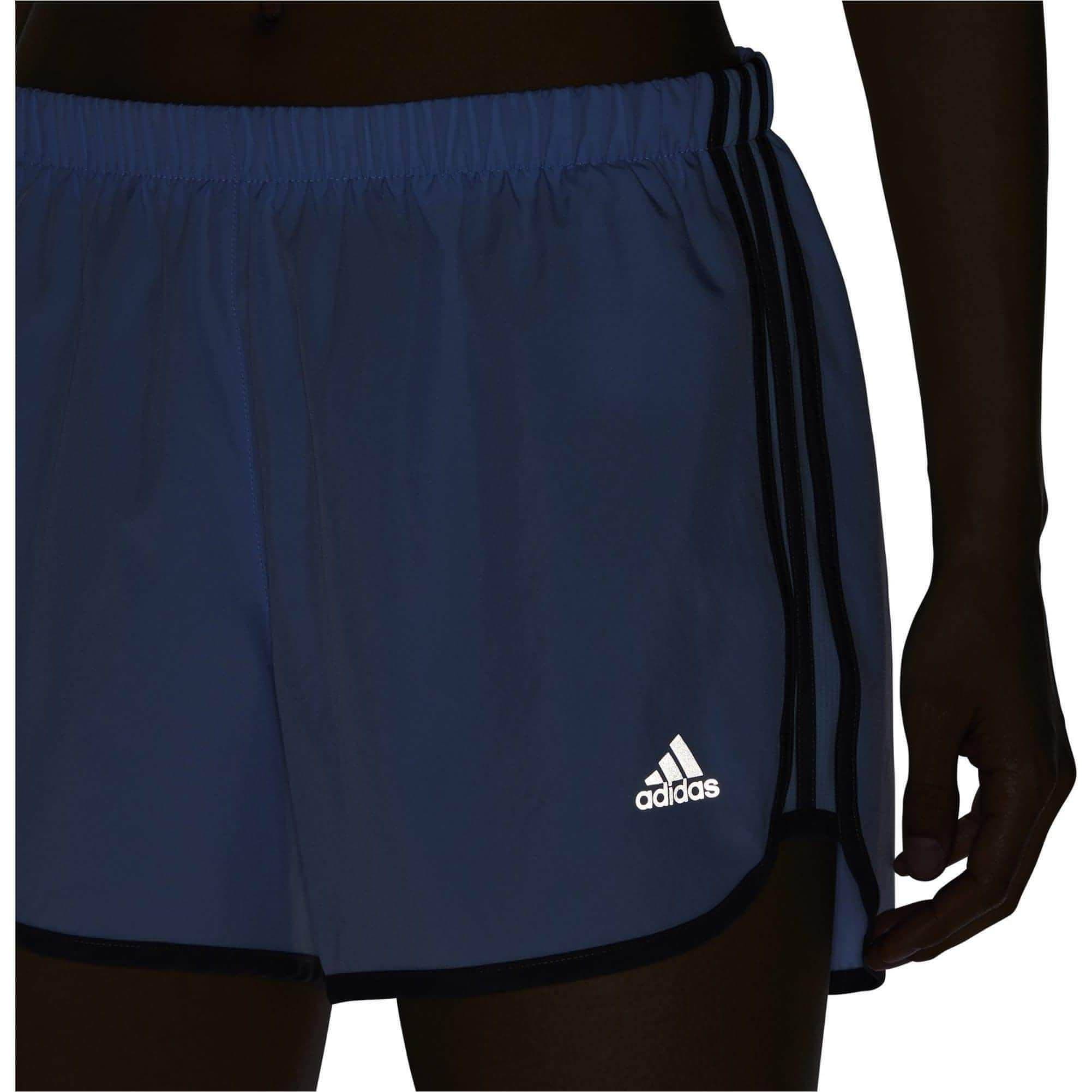 adidas 3 Inch Marathon 20 Womens Running Shorts - Blue