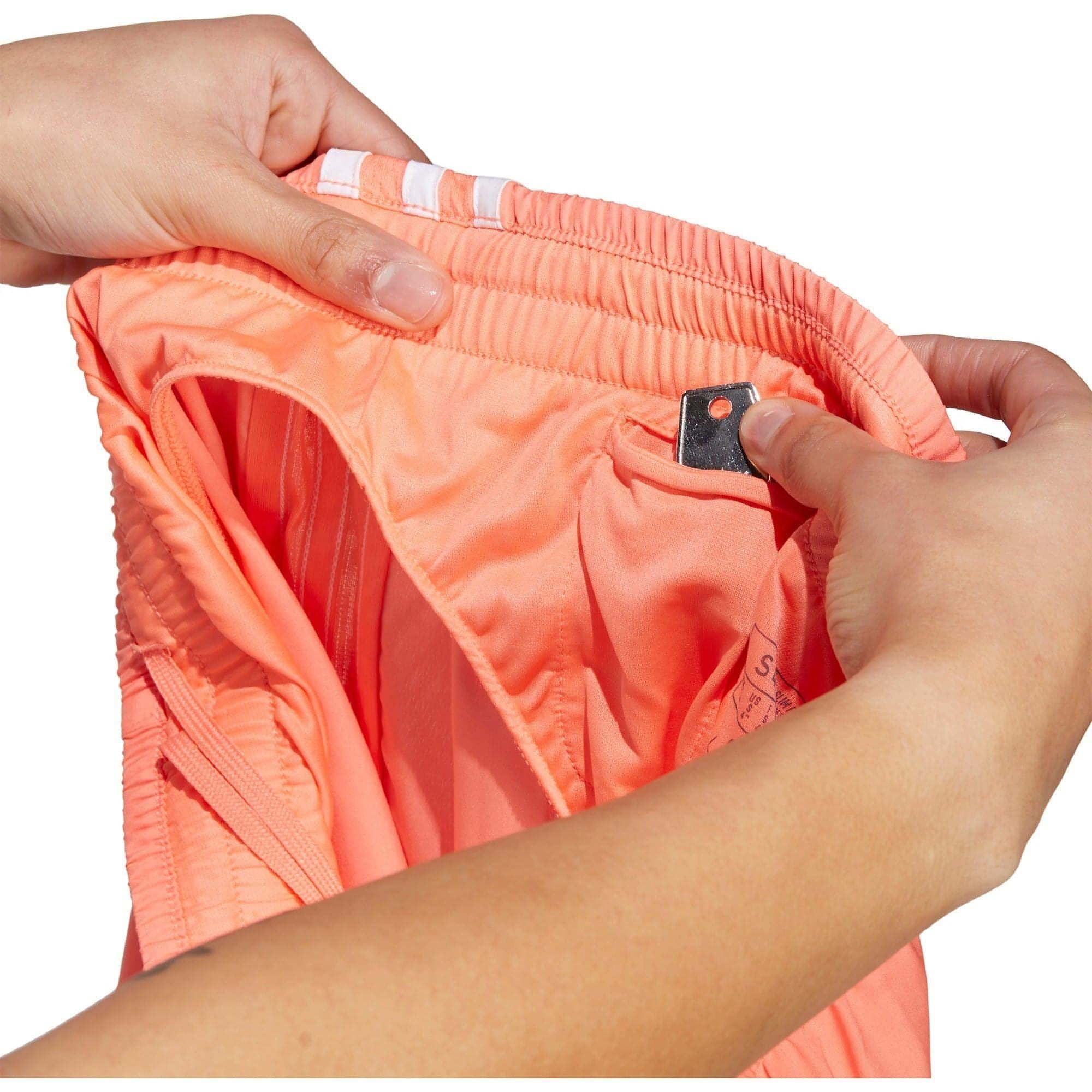 adidas 3 Inch Marathon 20 Womens Running Shorts - Orange