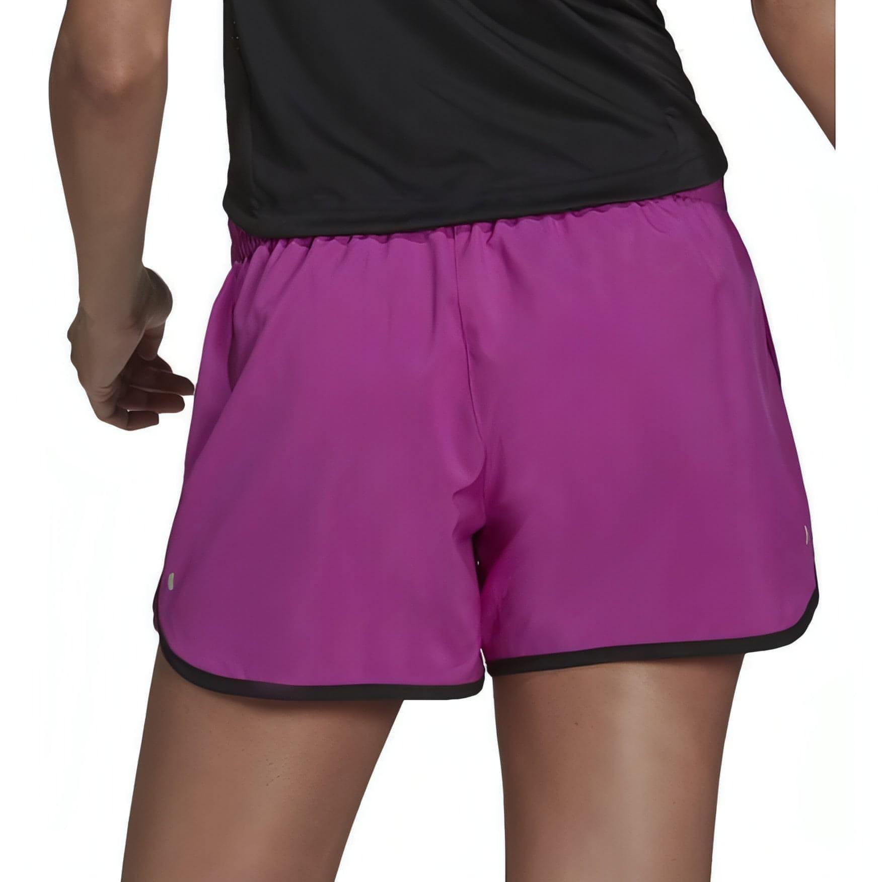 adidas 3 Inch Marathon 20 Womens Running Shorts - Pink