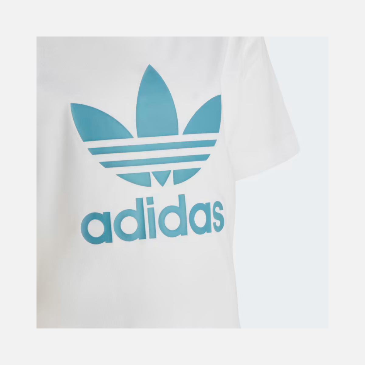 Adidas Adicolor Unisex Kids Short and T-shirt Set (3-7 Year) -Preloved Blue