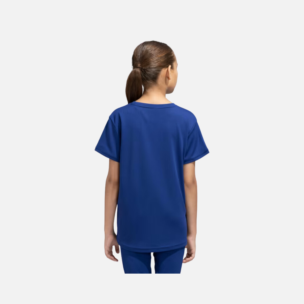 Adidas G LIN Logo Kids T-shirt (7-14 Years) -Victory Blue