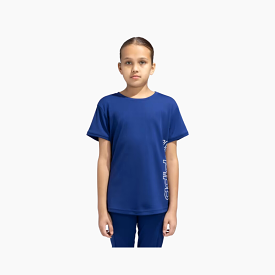 Adidas G LIN Logo Kids T-shirt (7-14 Years) -Victory Blue