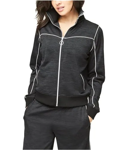 Aeropostale Womens Contrast Mock Neck Track Jacket