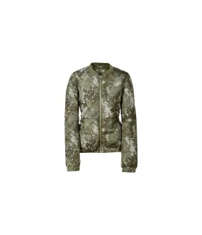 Aeropostale Womens Floral Camo Puffer Jacket