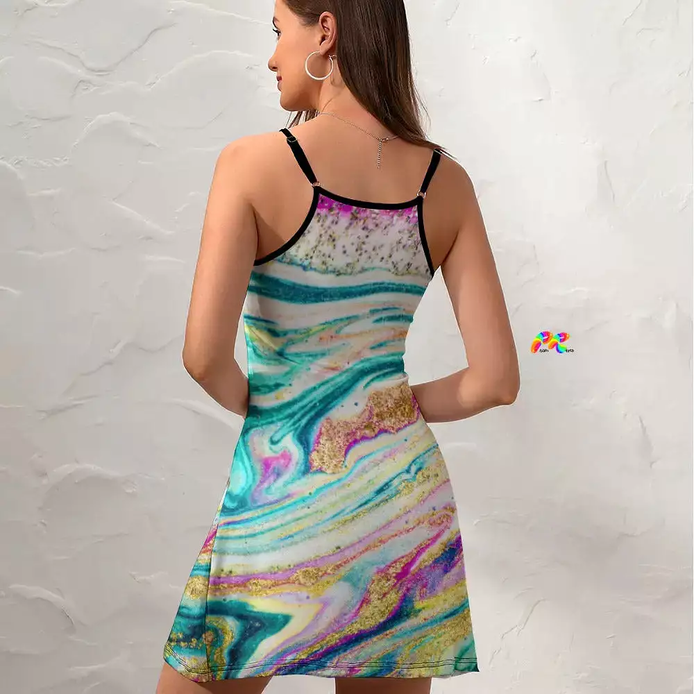 Agate Sling Rave Dress