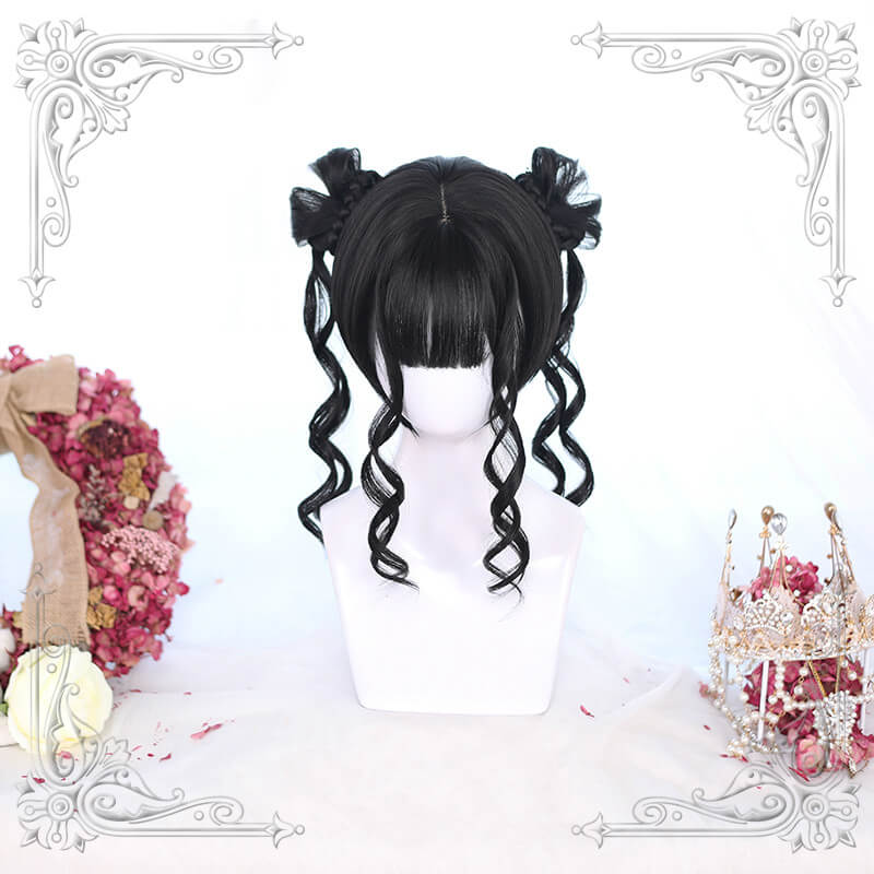 ALEEBY HARAJUKU LOLITA DUAL HORSETAIL WIG BY31161