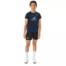 Asics Boys T-Shirt Graphic SS Top Jongens Blauw