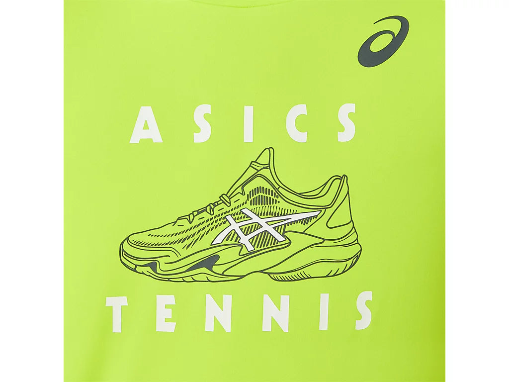 Asics Boys T-Shirt Graphic SS Top Jongens Groen