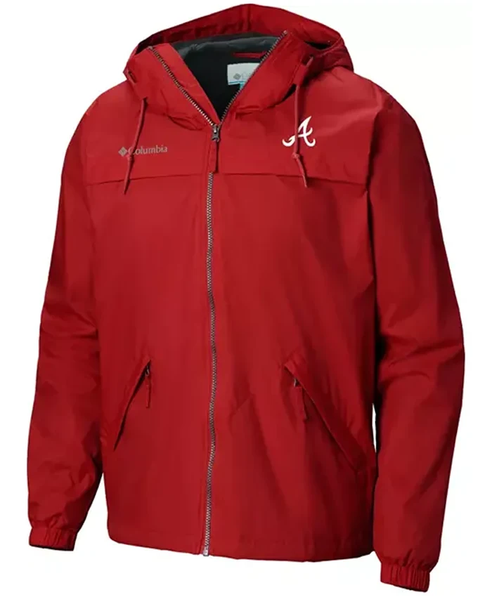 Atlanta Braves Rain Jacket - William Jacket