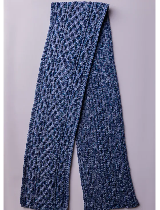 A‎ran Plate‎d Scarf