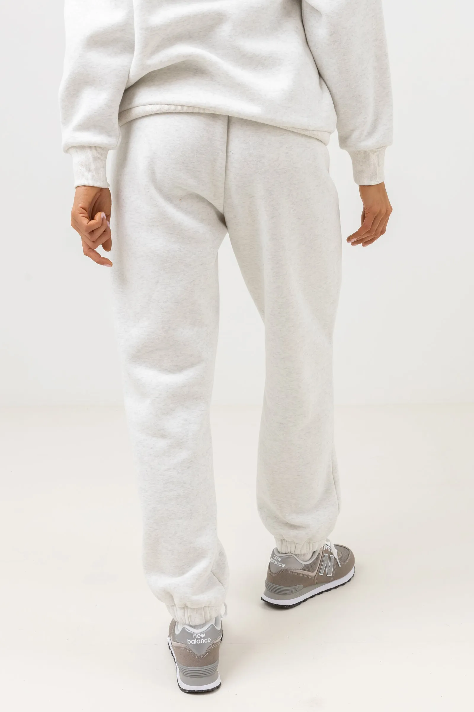 Basic Track Pant Grey Marle