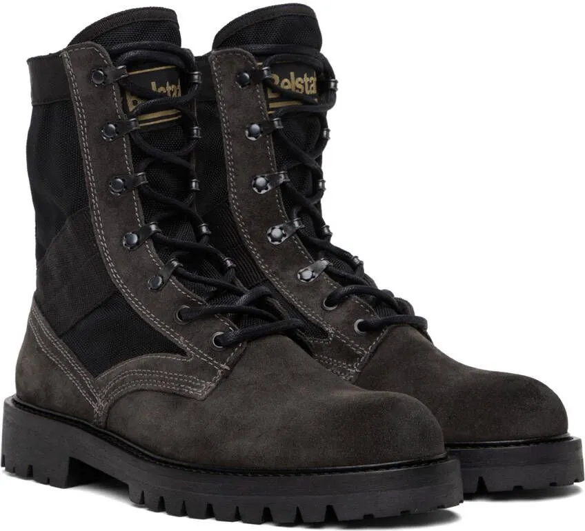 Belstaff Taupe Trooper Boots