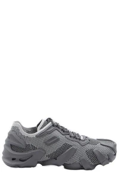 BOTTEGA VENETA Men's Gray Technical Knit Flex Sneaker - SS24