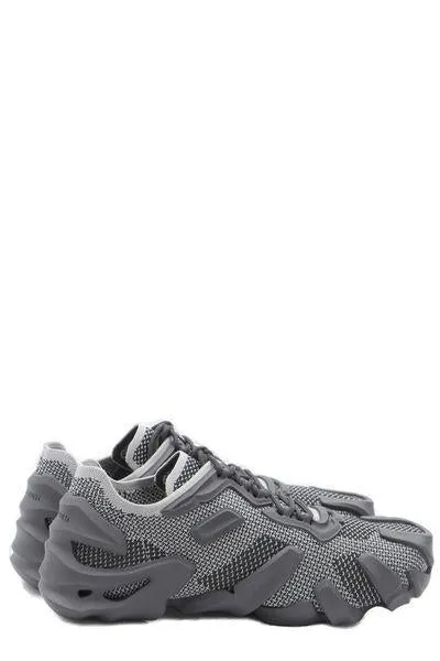 BOTTEGA VENETA Men's Gray Technical Knit Flex Sneaker - SS24