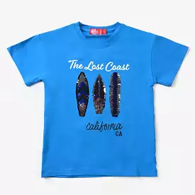 Boys Lycra Jersey T-Shirt Coast-Blue