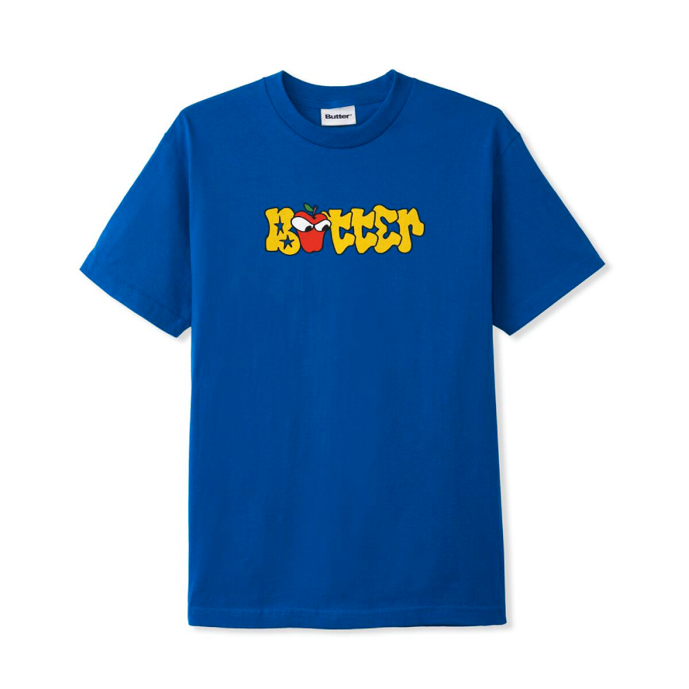 Butter Goods Big Apple T-Shirt Royal Blue