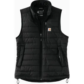 Carhartt Carhartt Rain Defender Women's XS Regular Black Nylon Insulated Mock Neck Vest