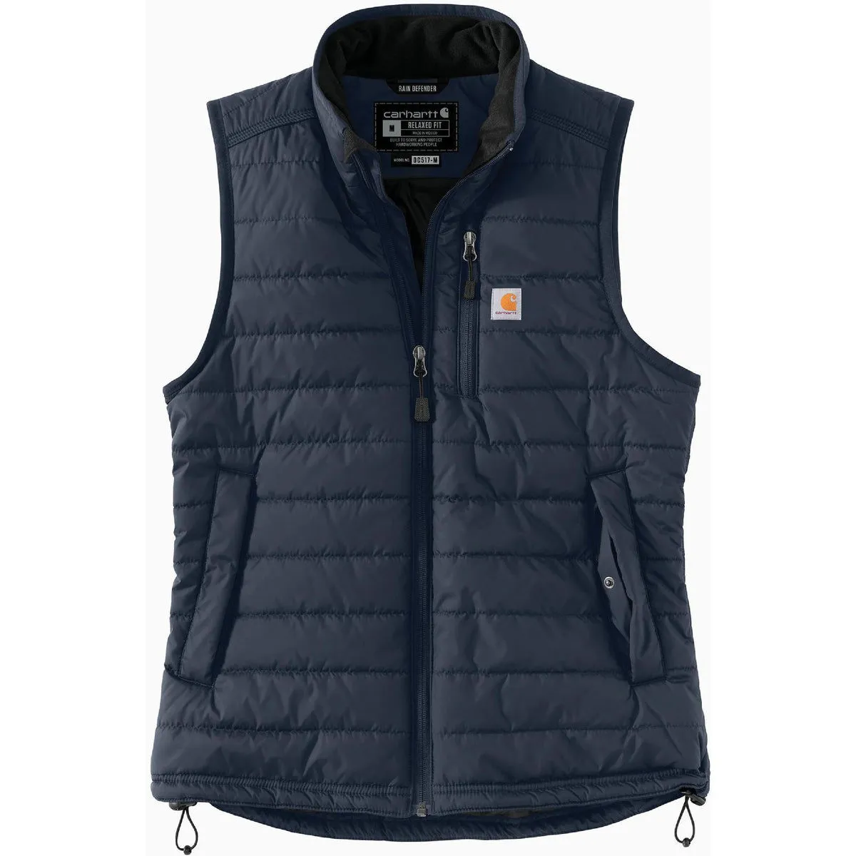 Carhartt Carhartt Rain Defender Women's XXL Regular Navy Nylon Insulated Mock Neck Vest