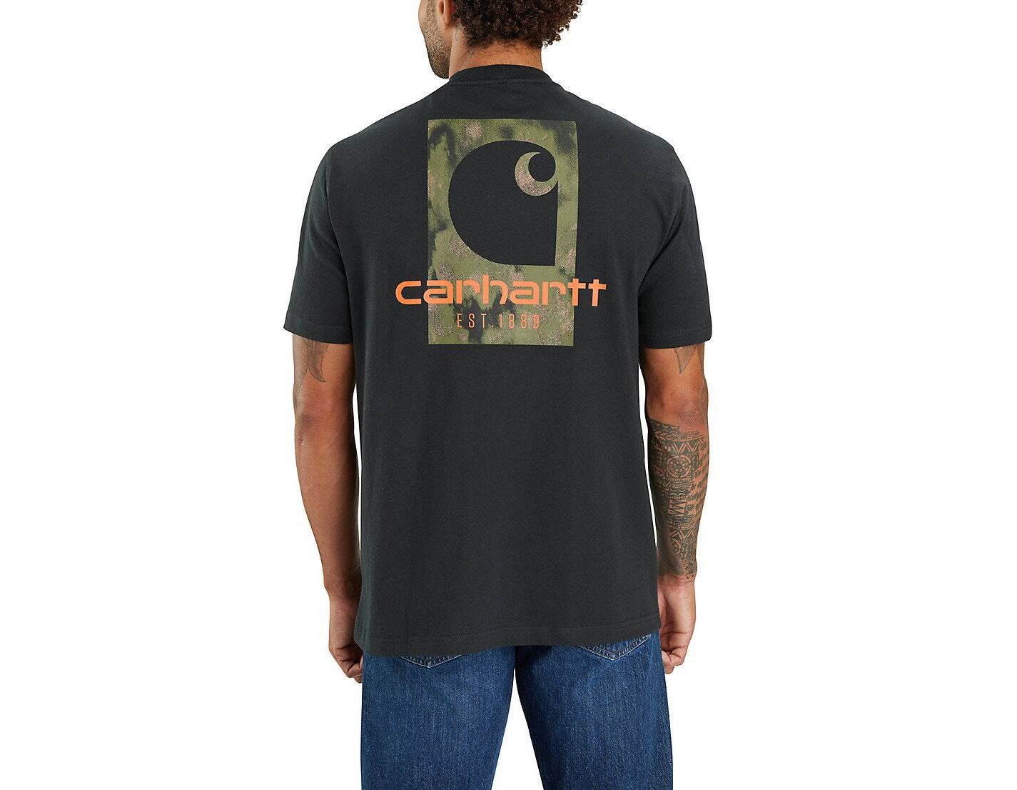 Carhartt Short Sleeve Camo Logo Graphic T-Shirt SP23