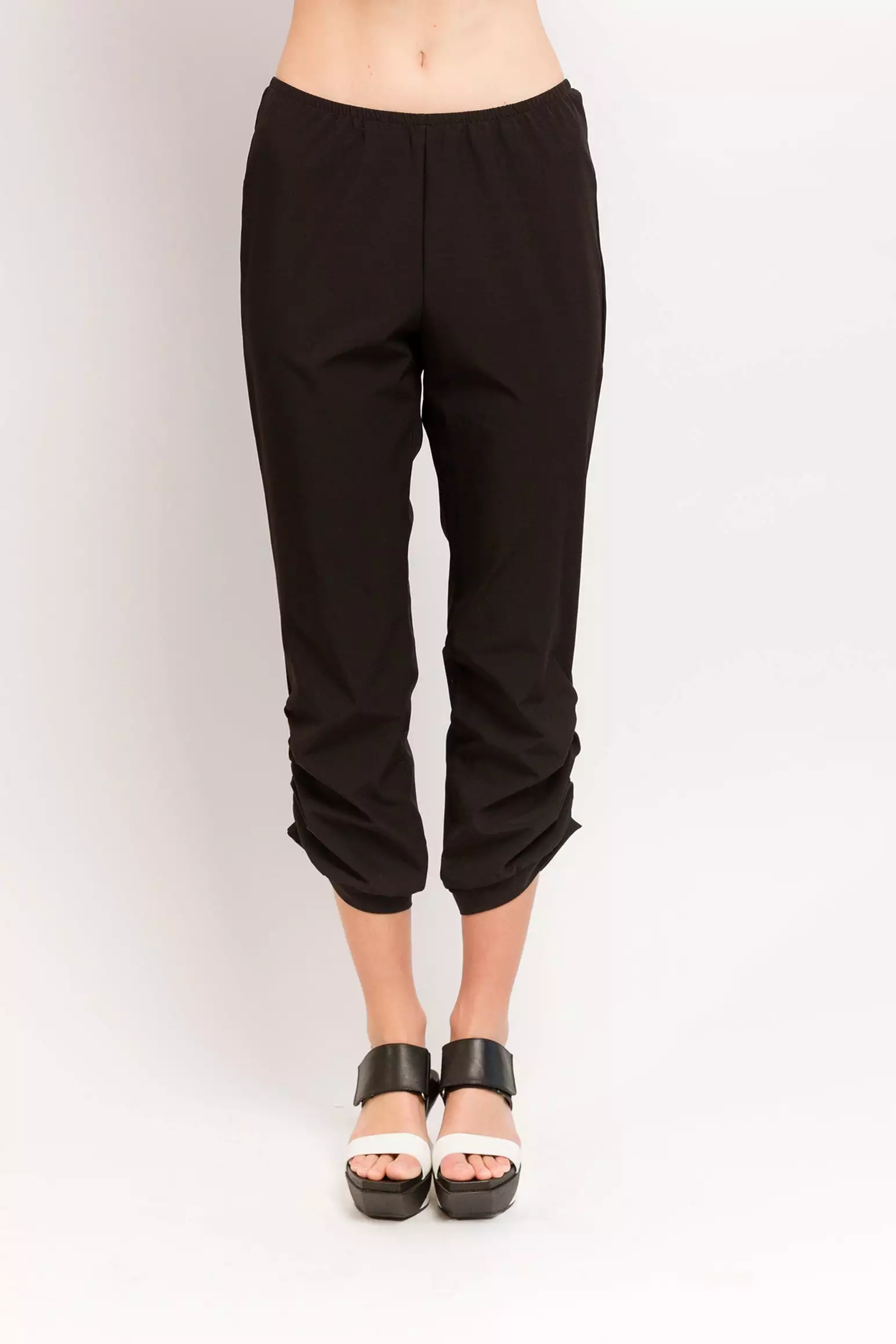 Caterpillar Pant in Black Techno Stretch