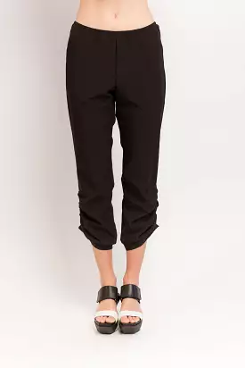 Caterpillar Pant in Black Techno Stretch