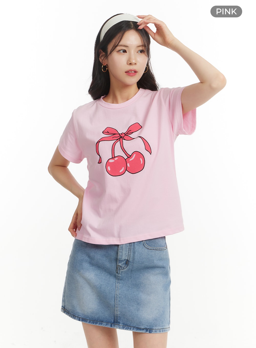 Cherry Graphic Tee OM405