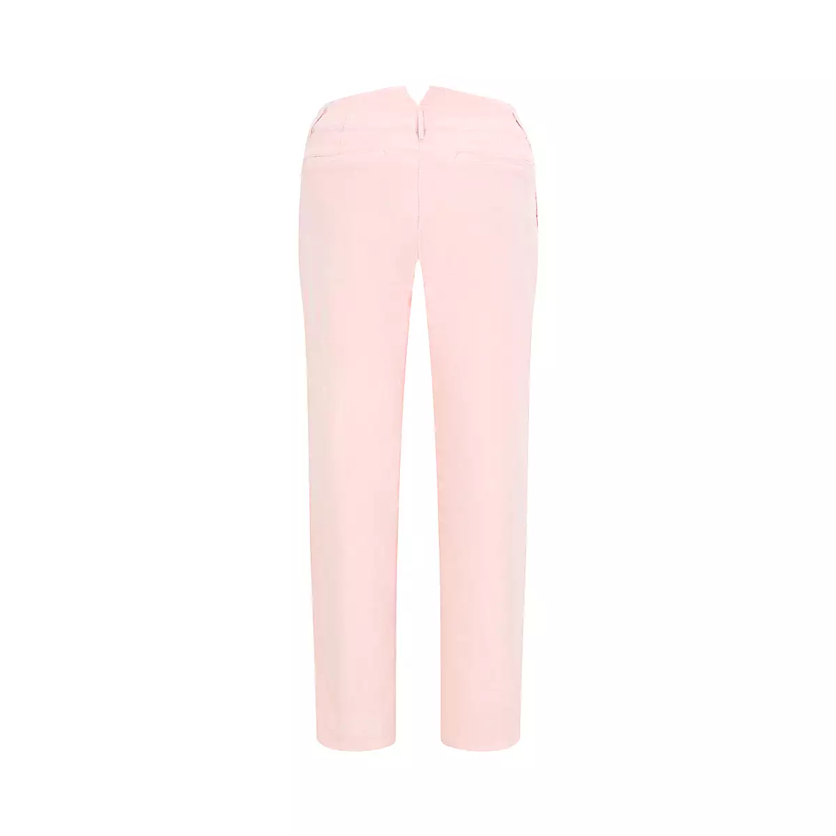 Chino-style stretch pincord pale pink trouser