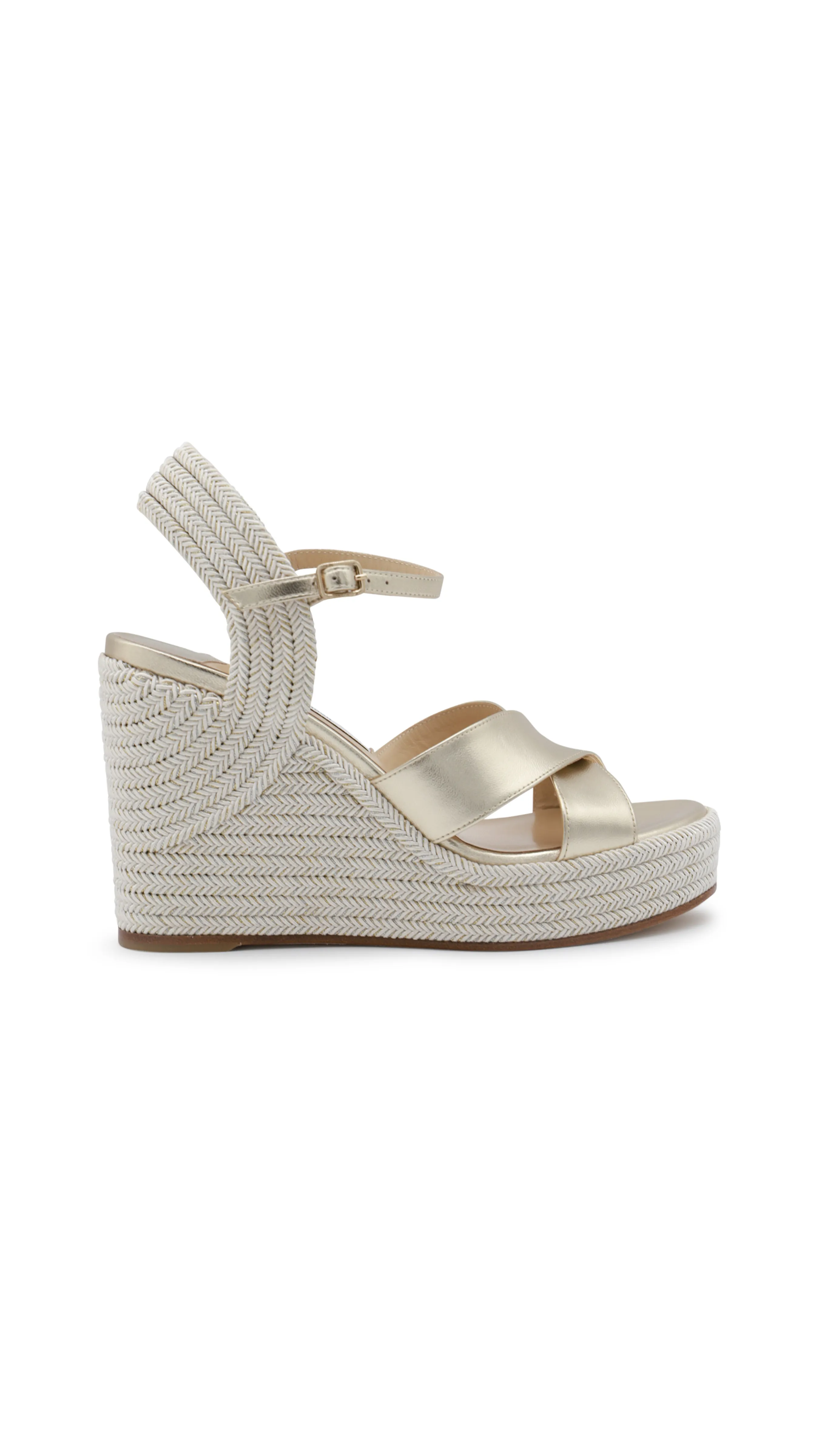 Dellena 100 Wedge Sandal - Champagne