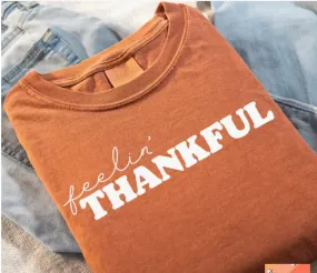 Feelin' Thankful Fall Graphic Tee