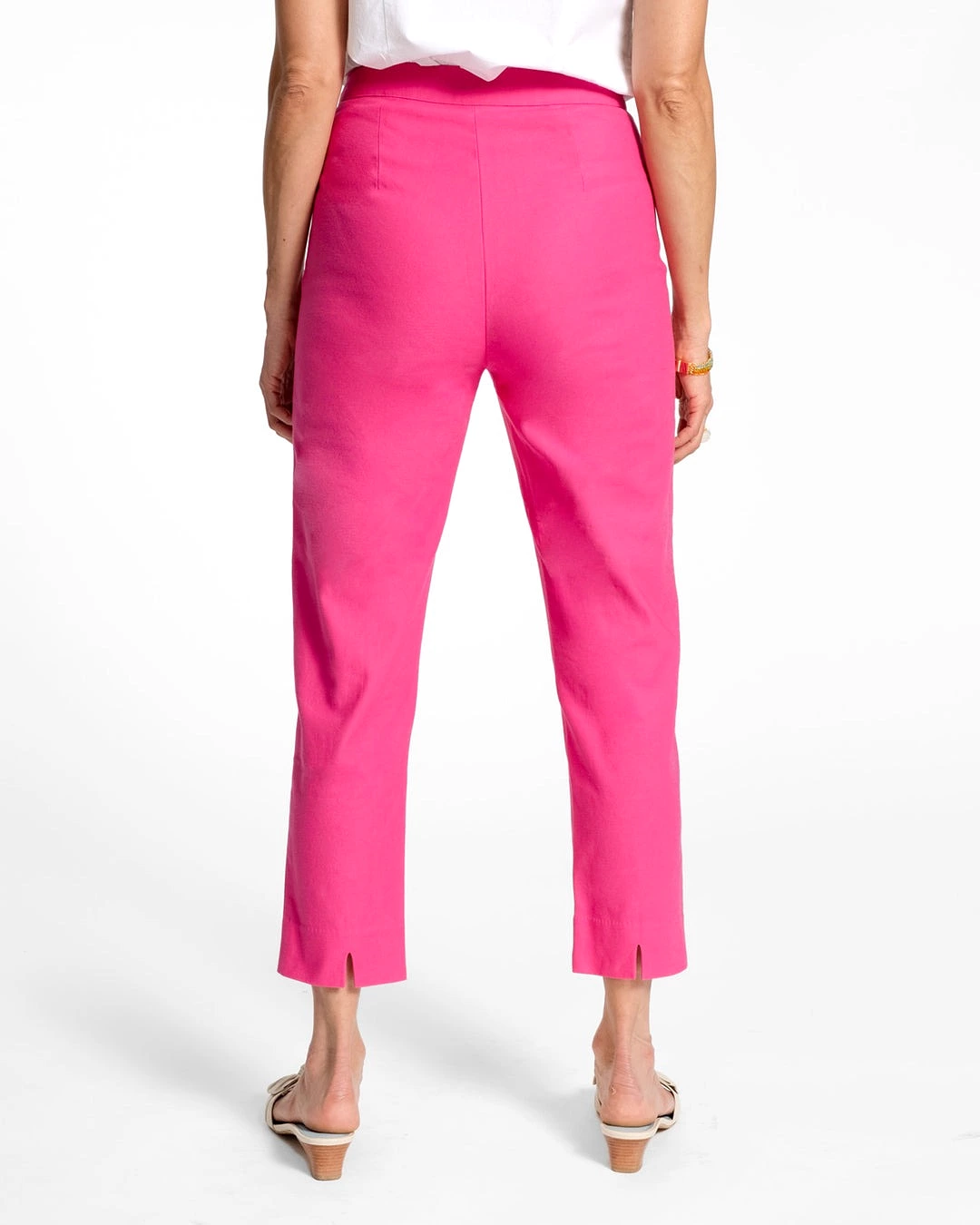 Frances Valentine Lucy Pant Stretch Cotton Pink