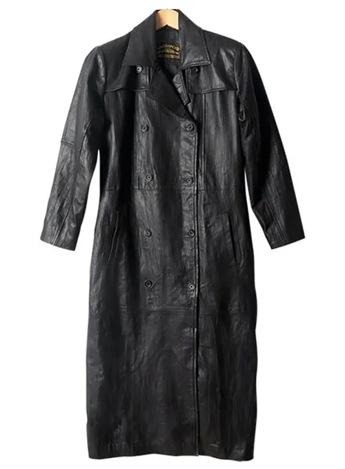 Gambit Leather Trench Coat