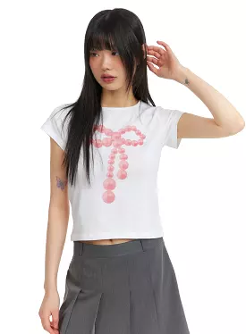 Graphic Ribbon Tee CM413