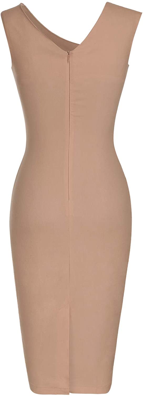 Haute Edition Women's Ruched Shoulder Bodycon Sheath Dress