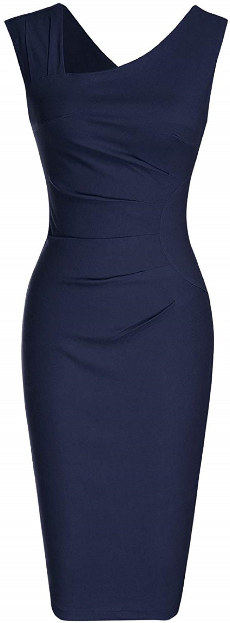 Haute Edition Women's Ruched Shoulder Bodycon Sheath Dress