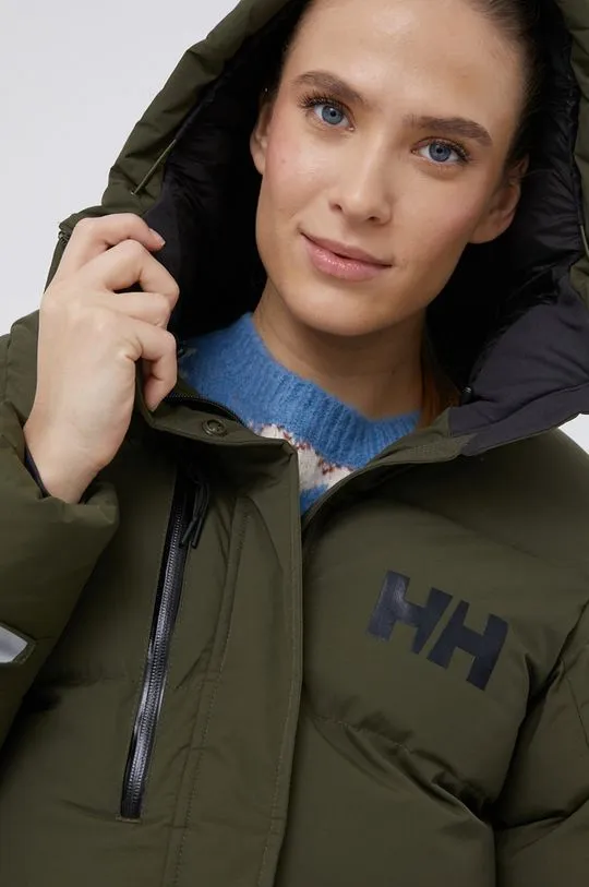 Helly Hansen jacket women's green color