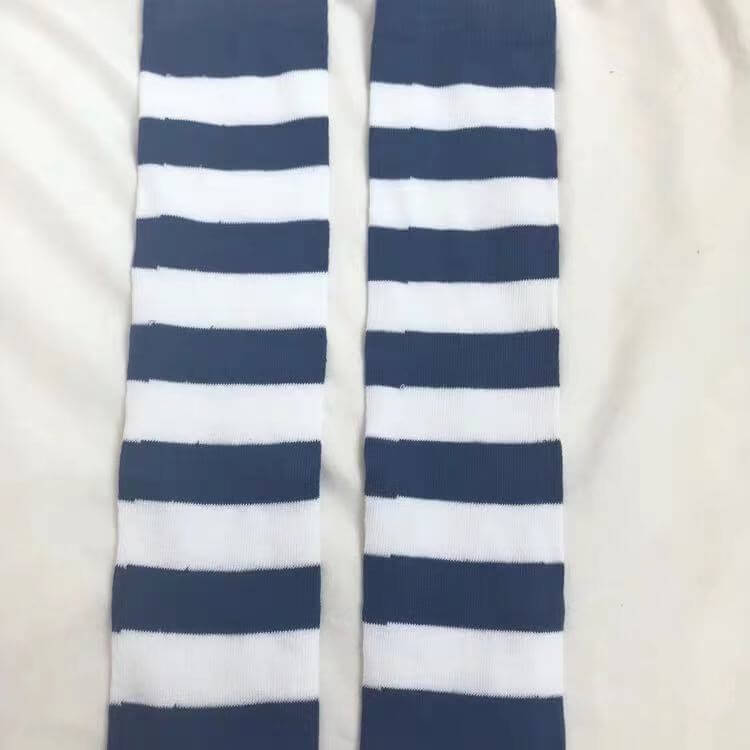 JAPANESE COS STRIPED KNEE SOCKS BY64023