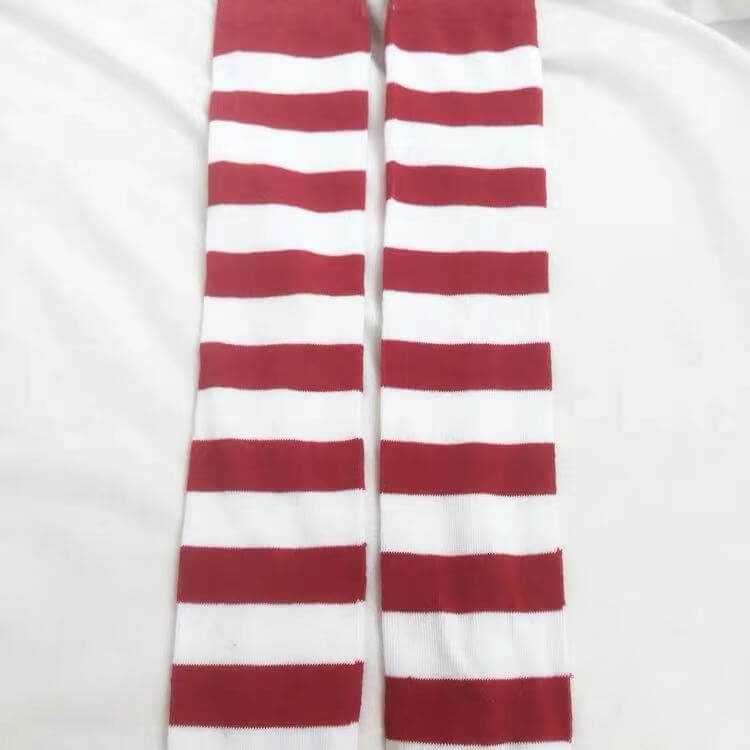 JAPANESE COS STRIPED KNEE SOCKS BY64023