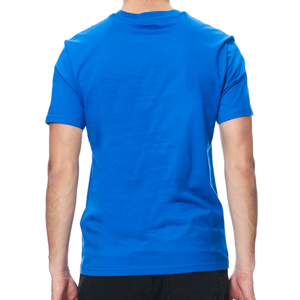 J.LINDEBERG MENS BRIDGE COTTON T-SHIRT - BLUE