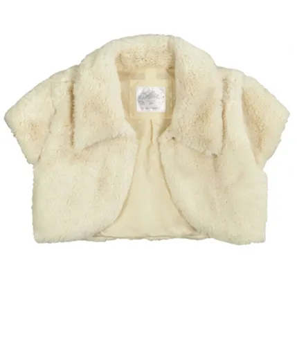 Justice Girls Faux Fur Bolero Jacket