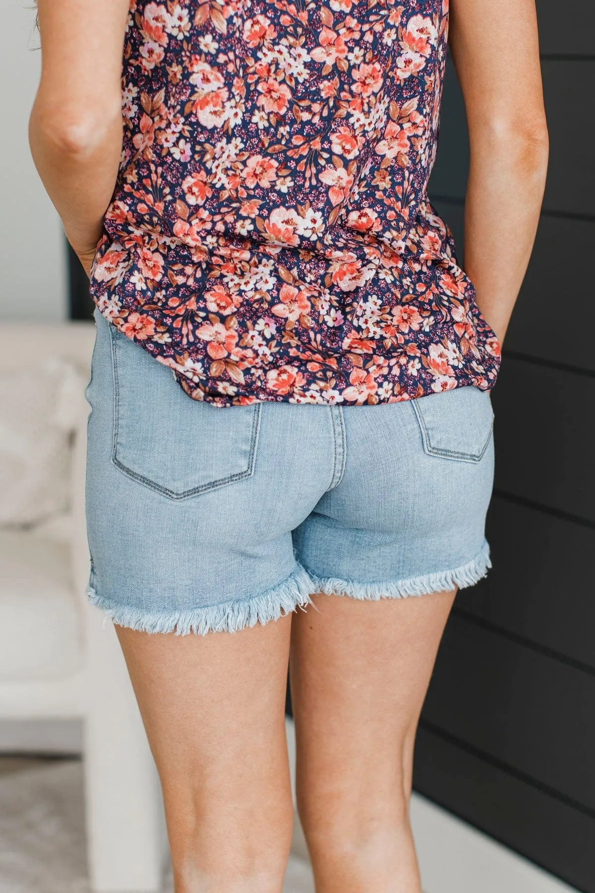 KanCan Denim Shorts- Verity Wash