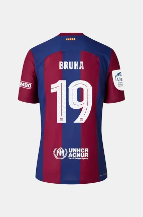 Limited Edition Karol G FC Barcelona women's home shirt 23/24 Player's Edition - BRUNA