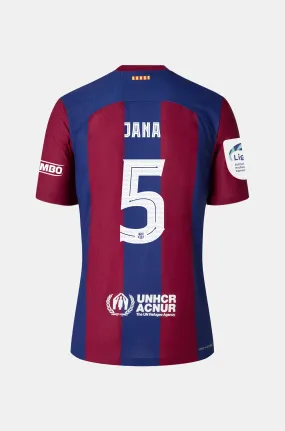 Limited Edition Karol G FC Barcelona women's home shirt 23/24 Player's Edition - JANA