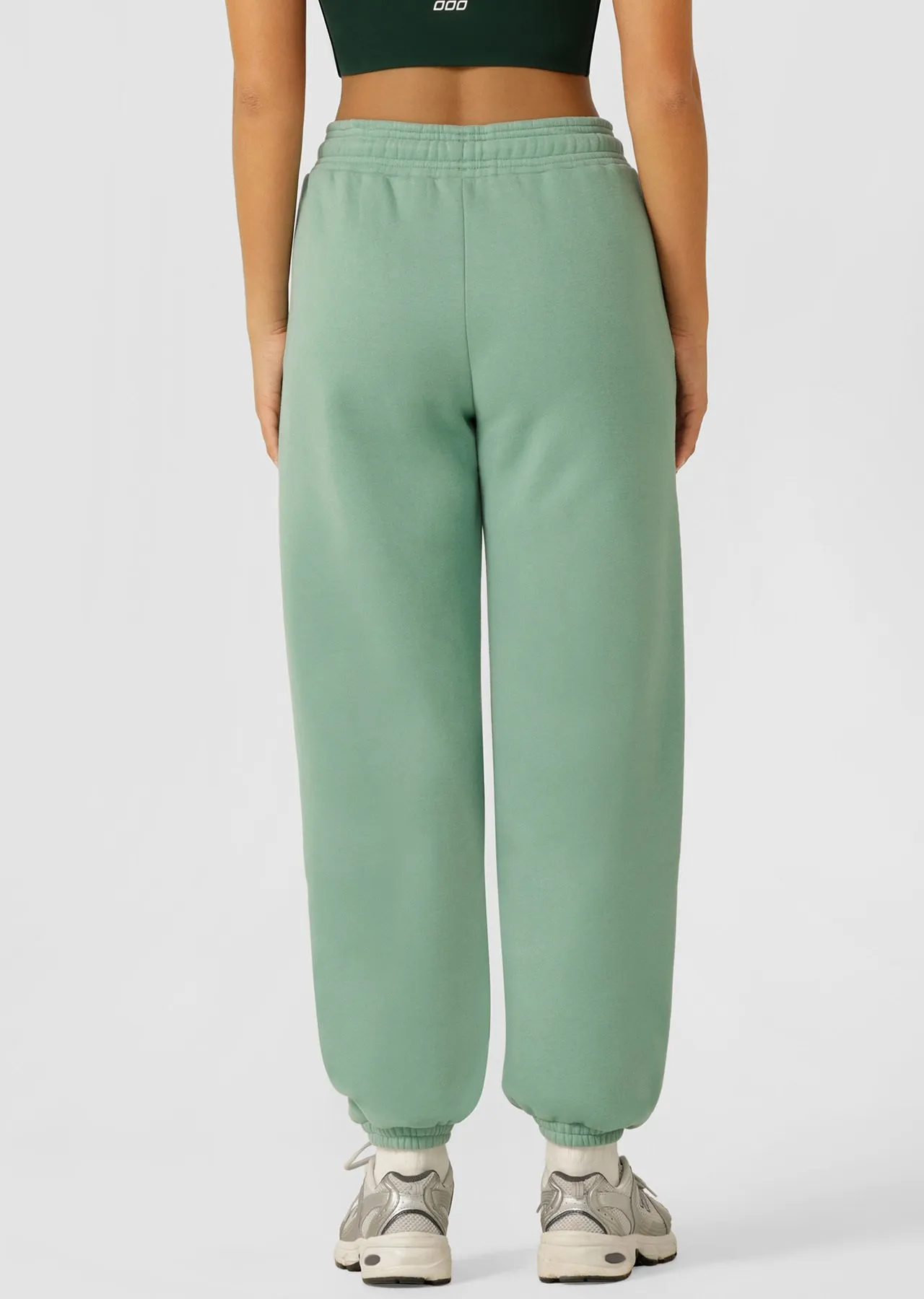 Lotus Limited Edition Track Pant | Green | Ankle Biter | Lorna Jane Australia