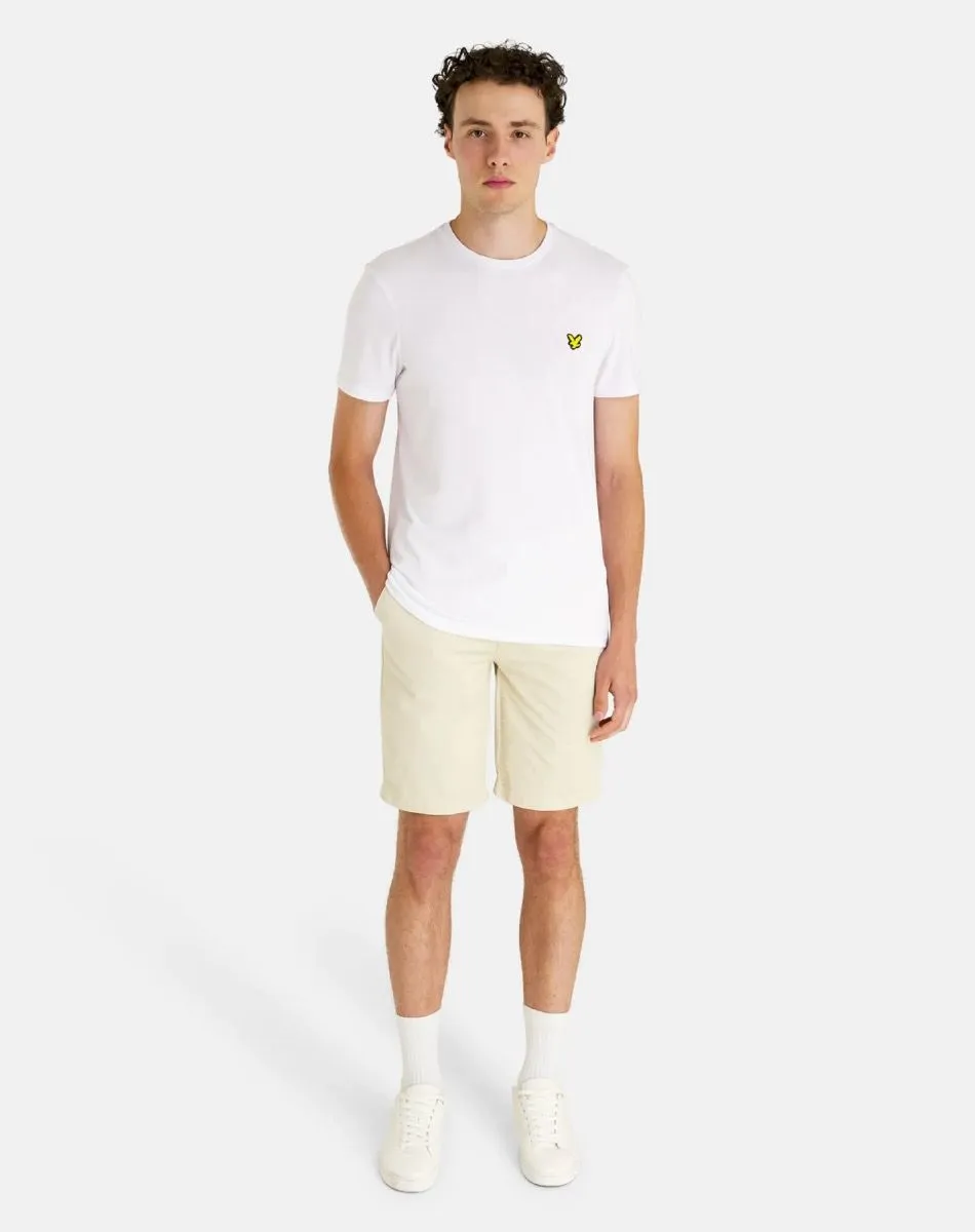 Lyle & Scott Anfield Core Chino Shorts Ecru