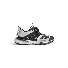      Men's Track Sneaker in Grey/black/white 