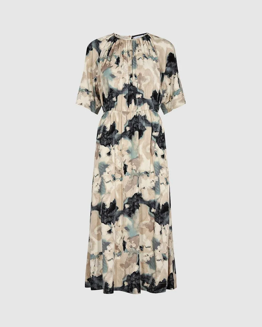 Minimum Yolas Midi Dress In Sagebrush Green